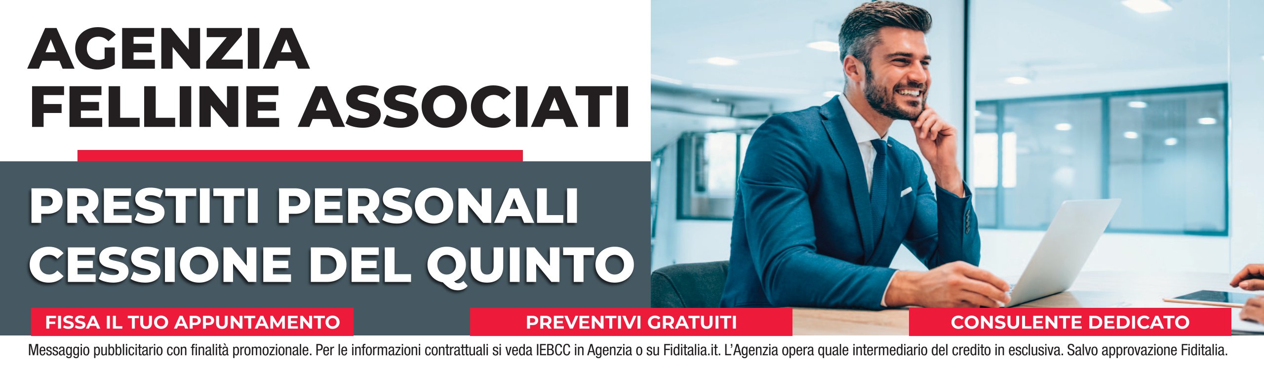 Contatti Agenzia Felline Associati Srl filiali Fiditalia - Prestiti personali, Cessione del quinto